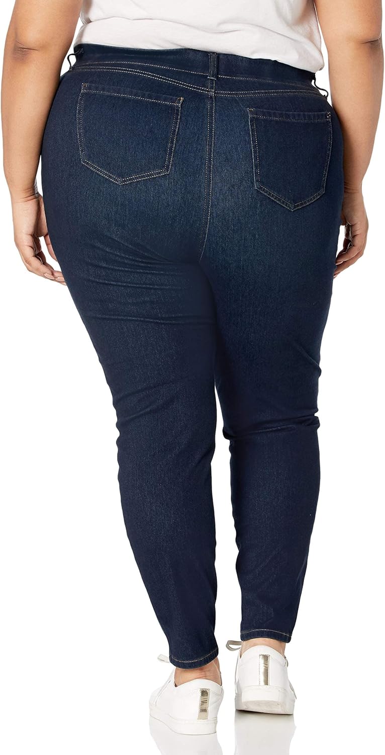 Amazon Essentials womens Pull-On Stretchy Knit Jegging (Available in Plus Size)